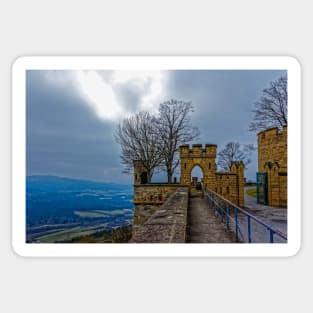 Burg Hohenzollern Castle, South Germany Sticker